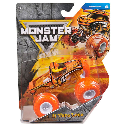 Monster Jam Toon Shaded: EI Toro Loco Truck