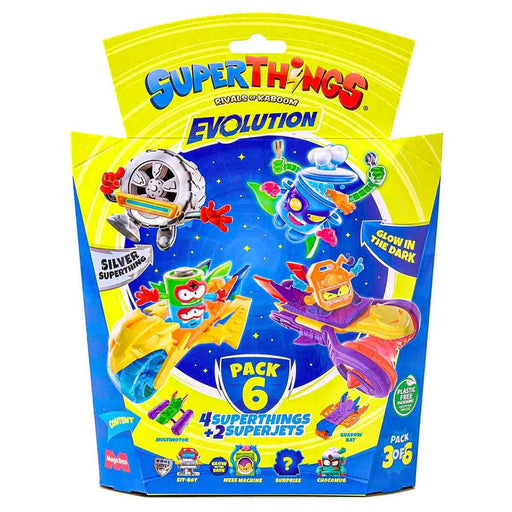 SuperThings Rivals of Kaboom: Evolution 6 Pack (3/6)