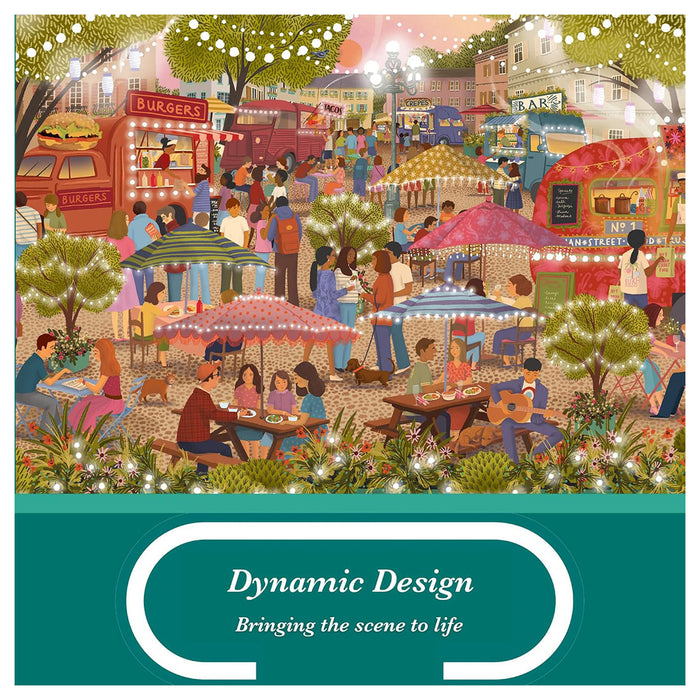 Falcon de luxe Foodie Festival 1000 Piece Jigsaw Puzzle