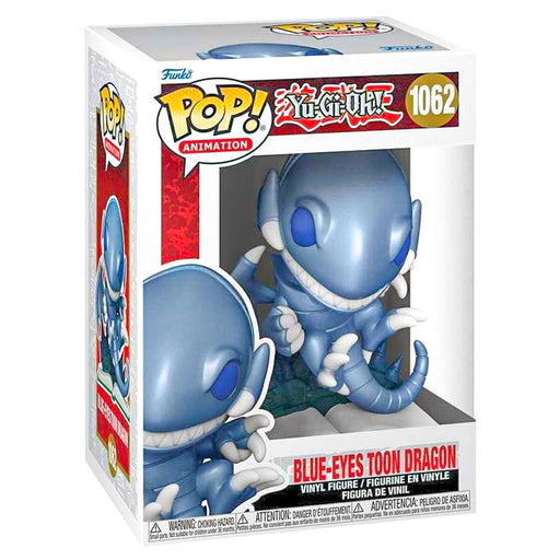 Funko Pop! Animation: Yu-Gi-Oh! Blue Eyes Toon Dragon Vinyl Figure