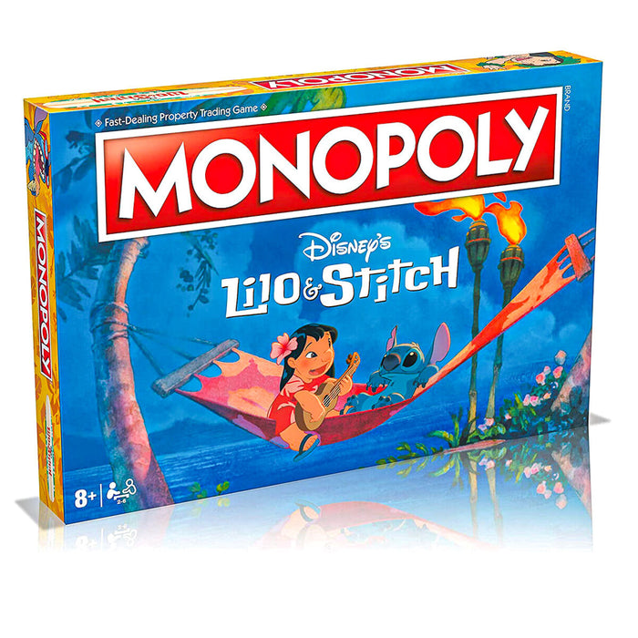 Monopoly Board Game Disney's Lilo & Stitch Edition