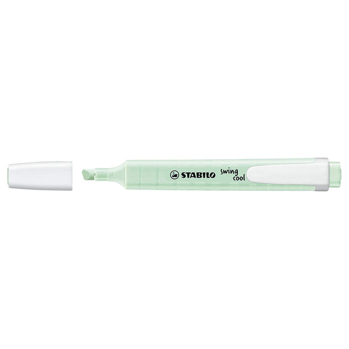 STABILO swing cool Pastel Assorted Colours Highlighter Wallet Pack of 6