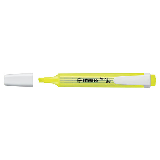 STABILO swing cool Yellow Highlighter Box of 10