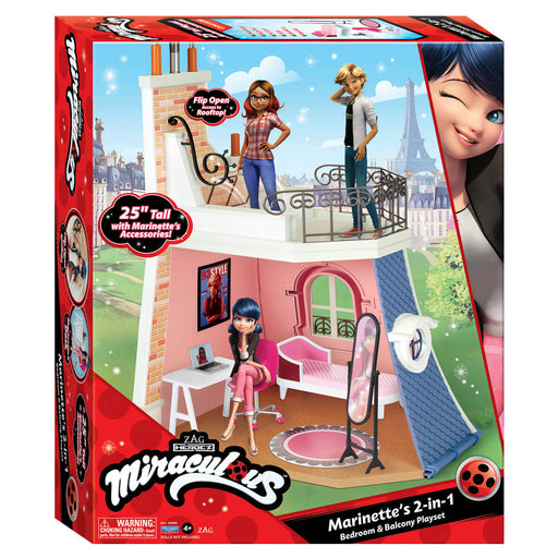 Miraculous Marinette's Bedroom & Balcony Playset