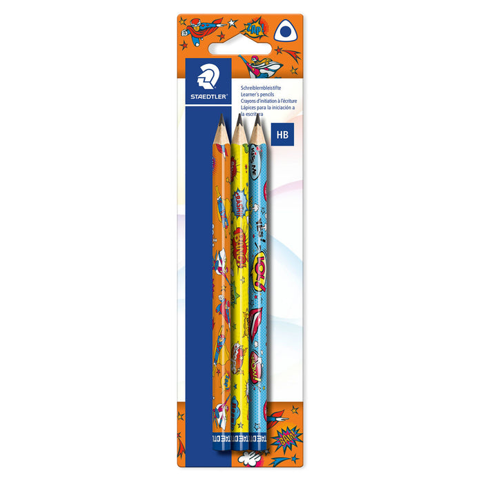 Staedtler Learner's HB Pencils Pack of 3 (styles vary)