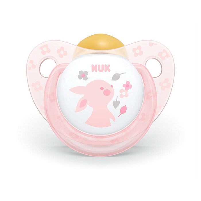 NUK R&B Latex Soother Rose Size 2 (Pack of 2)