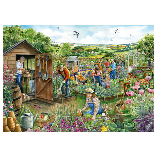 Falcon de luxe Down At The Allotment Puzzle 1000 Piece