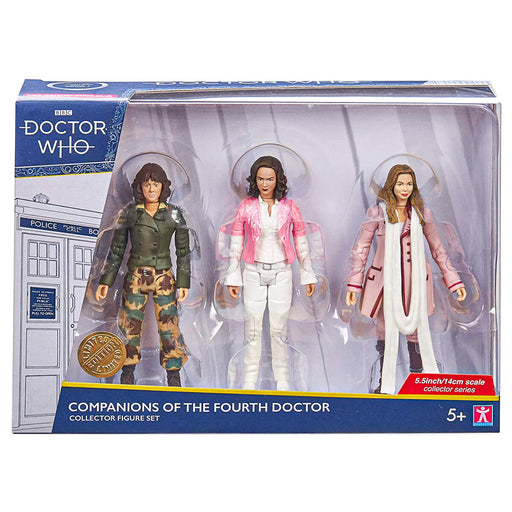 Doctor Who Companions of the Fourth Doctor Collector Figure Set