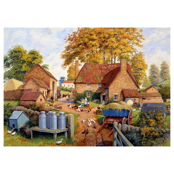 Falcon de luxe Autumn On The Farm Puzzle 1000 Piece