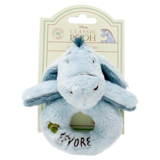 Disney Classic Pooh Hundred Acre Wood Eeyore Ring Rattle