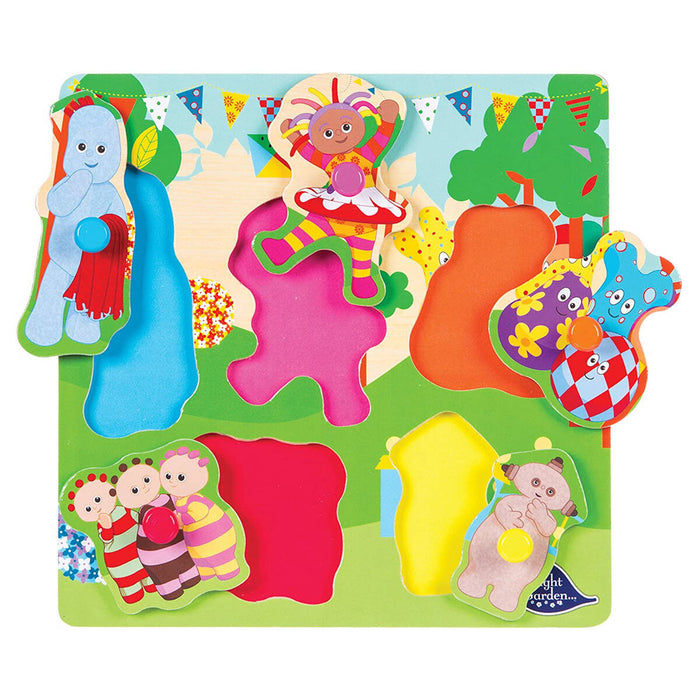 In the Night Garden Wooden Peg Puzzle 5 Piece