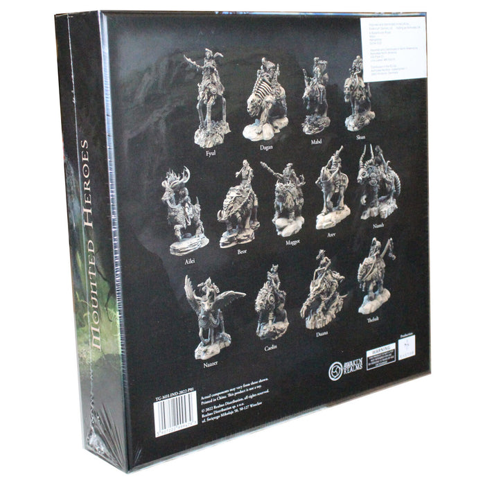 Tainted Grail: Mounted Heroes Miniature Models