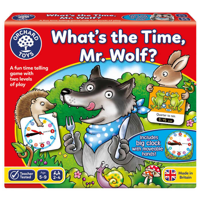 Orchard Toys What's the Time, Mr Wolf? Game
