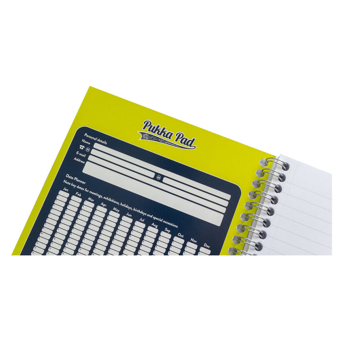 Pukka Pad A5 Jotta Vision Notebook 200 pages 80gsm Wirebound Ruled