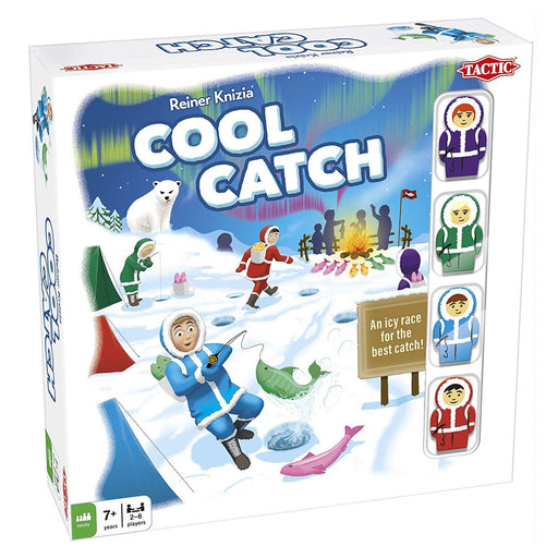 Cool Catch game in cardboard box and eskimo images 