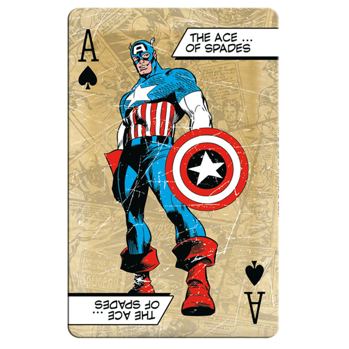 Waddingtons Marvel Comics Retro Playing Cards