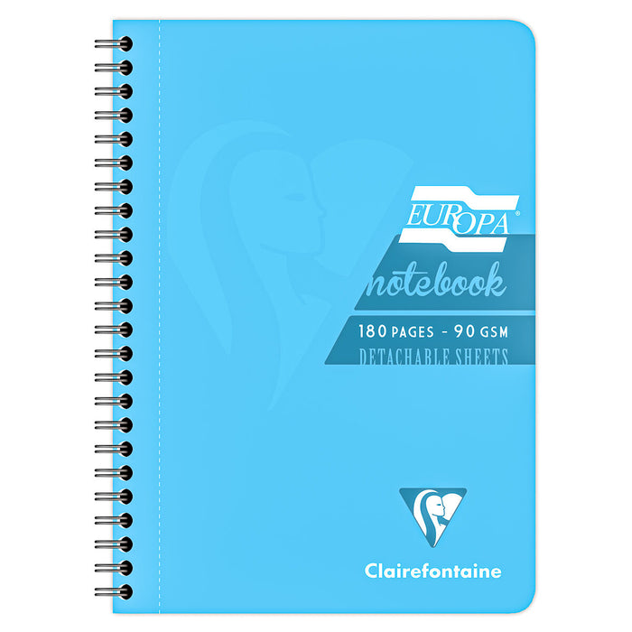 Clairefontaine Europa A5 Turquoise Notebook