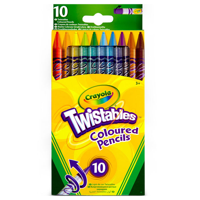 Crayola 10 Twistables Coloured Pencils