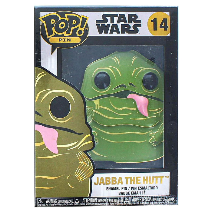  Funko Pop! Pin Star Wars Jabba the Hutt Enamel Pin #14