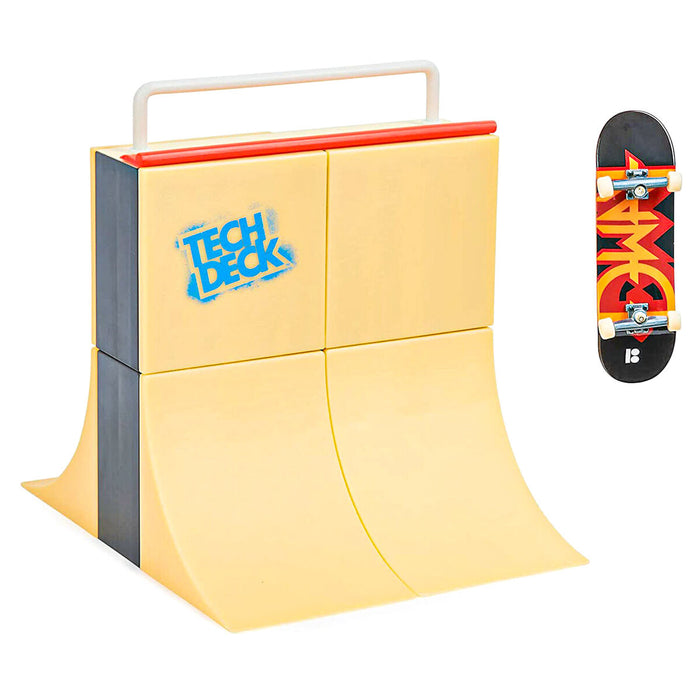 TECH DECK, Flip N' Grind X-Connect Park Creator, Customizable and Buildable  Ramp Set with Exclusive Fingerboard, Kids Toy for Boys and Girls Ages 6