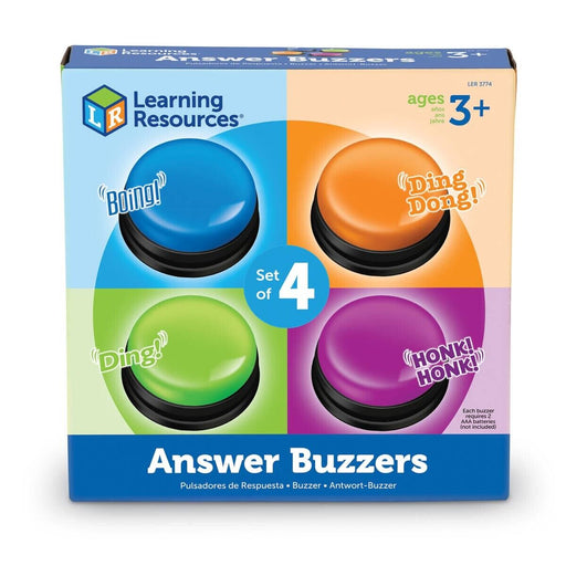 Learning Resources Answer Buzzers Set of 4