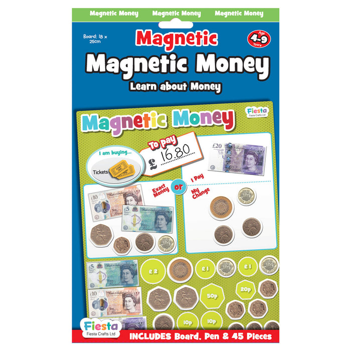 Fiesta Crafts Magnetic Money Board Set