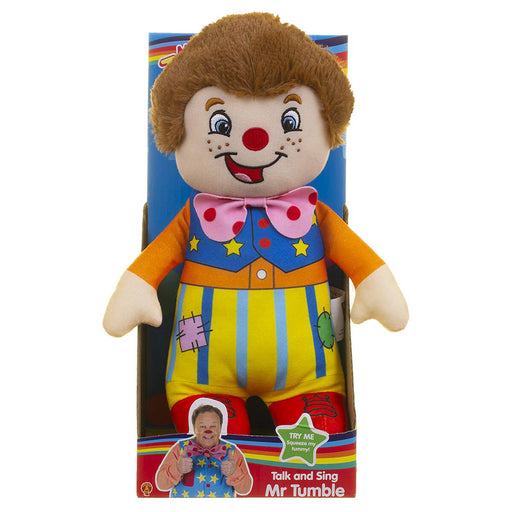 Golden Bear Talk and Sing Mr Tumble Soft Toy