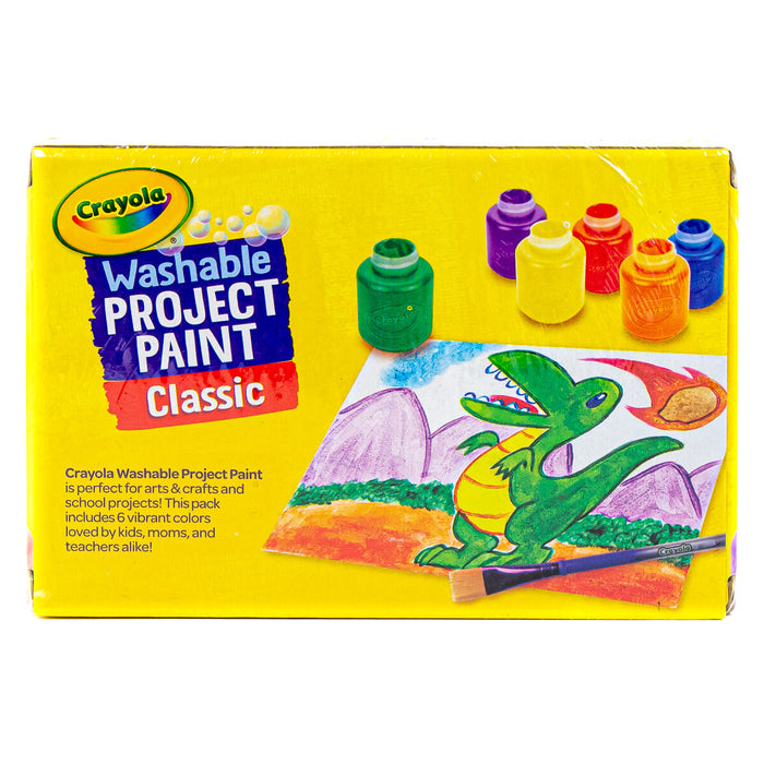 Crayola Washable Kids Paint Set Pack of 10 Bottles 2oz NEW