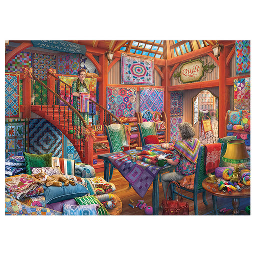 Falcon de luxe The Quilt Shop Puzzle 1000 Piece