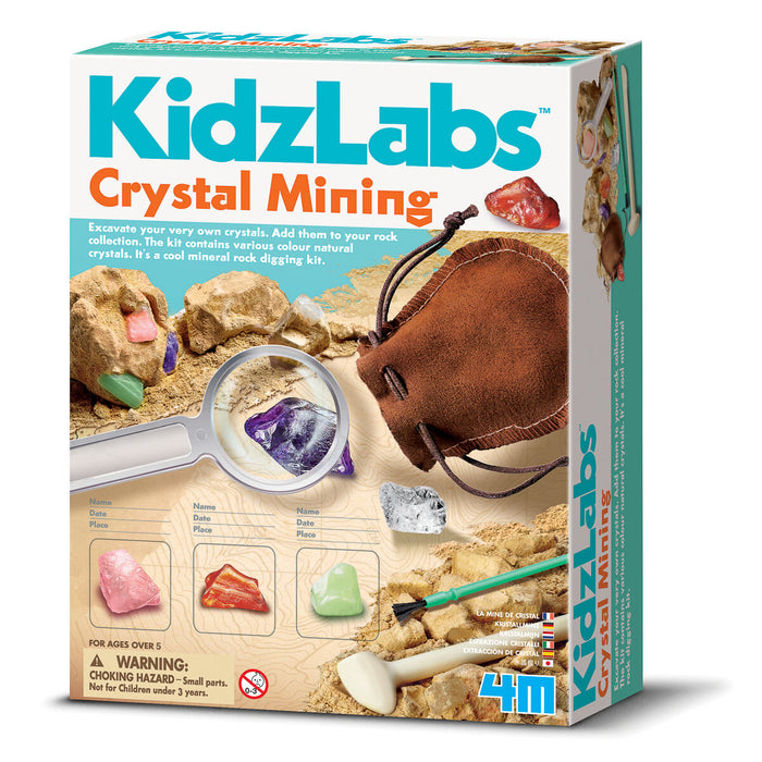 4M KidzLabs Crystal Mining