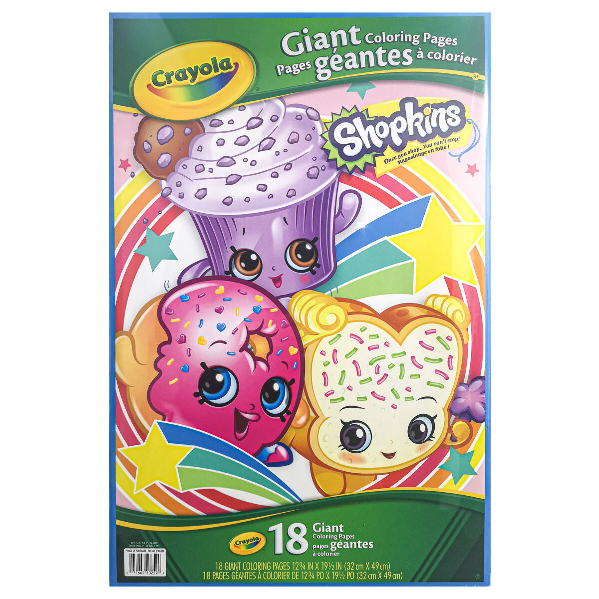 Decorazione Murale Gigante Adesiva Riposizionabile Shopkins Burst – Sticker Per Pareti Facile Da Applicare - 5