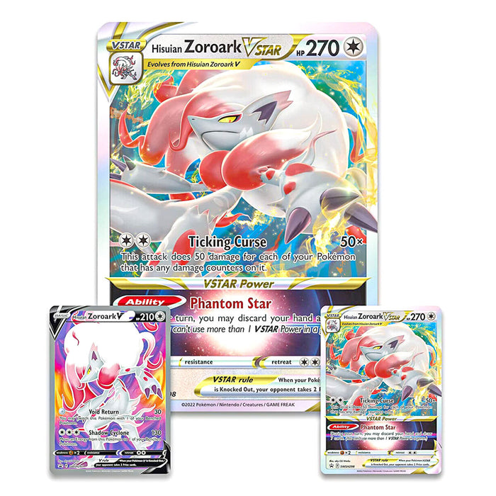 Pokémon Trading Card Game Hisuian Zoroark VSTAR Premium Collection