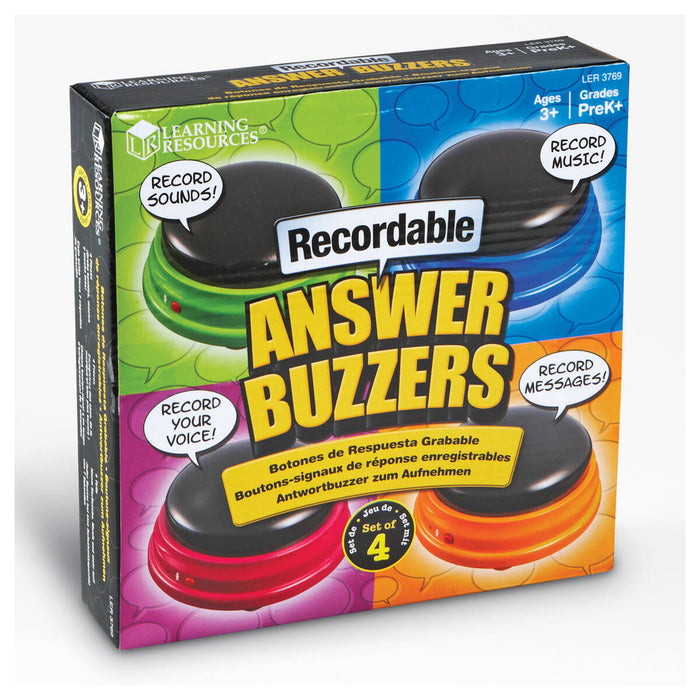 Recordable Answer Buzzers