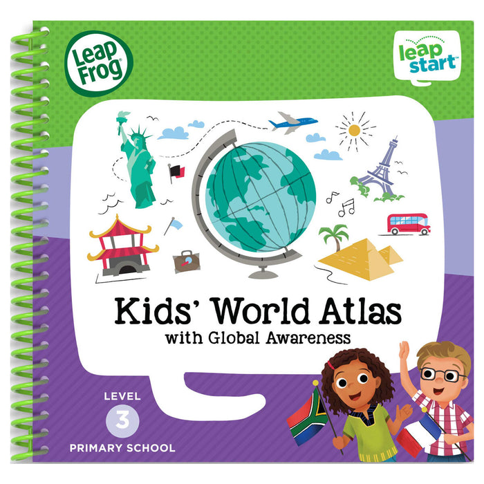 Leapfrog LeapStart Primary School Level 3 World Atlas Activity Book