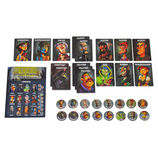 One Night Ultimate Werewolf Party Game