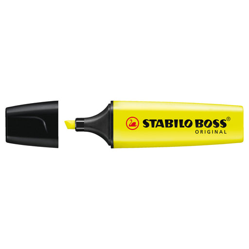 STABILO BOSS ORIGINAL Assorted Colours Highlighter Pack of 4