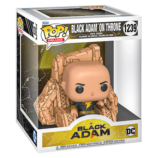  Funko Pop! Deluxe: Black Adam: Black Adam on Throne Vinyl Figure #1239