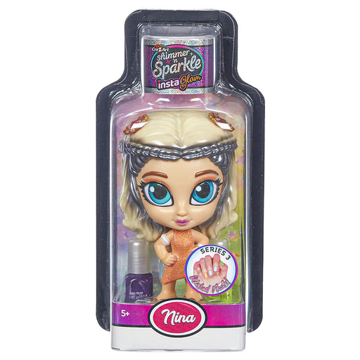Character CraZart Shimmer 'n Sparkle InstaGlam Series 3 Wicked Nails Nina Doll