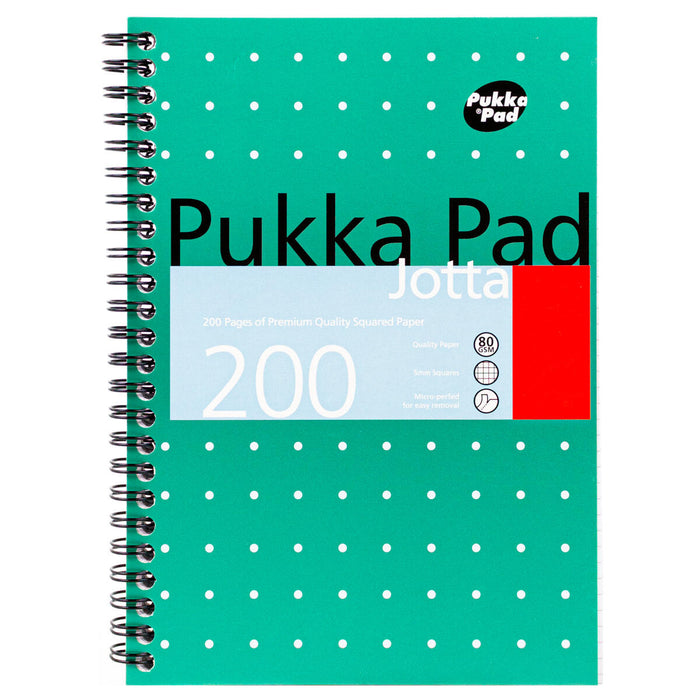Pukka Pad Jotta Squared Metallic A5 Notebook 200 Pages