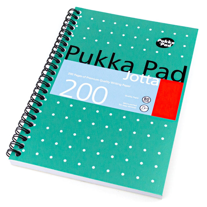 Pukka Pad Jotta Metallic A5 Notebook 200 Pages