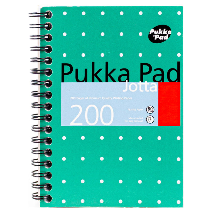 Pukka Pad Jotta Metallic A6 Notebook 200 Pages