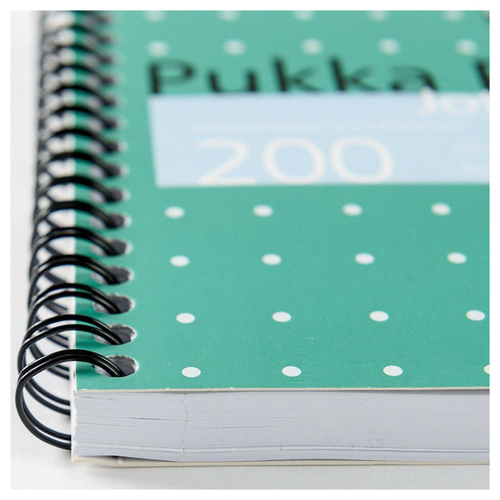 Pukka Pad Jotta Metallic A6 Notebook 200 Pages Pack of 3