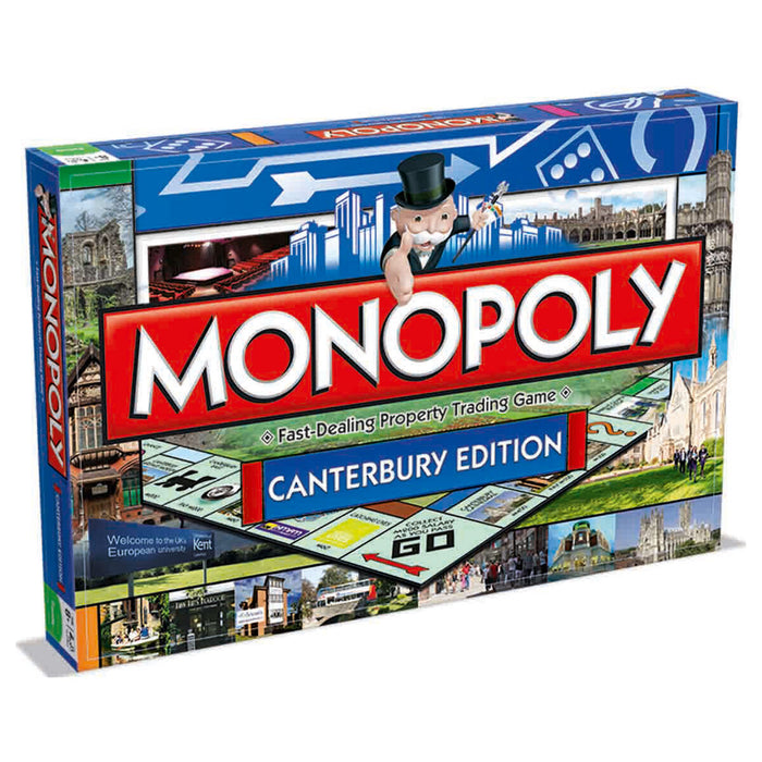 Monopoly Board Game Canterbury Edition