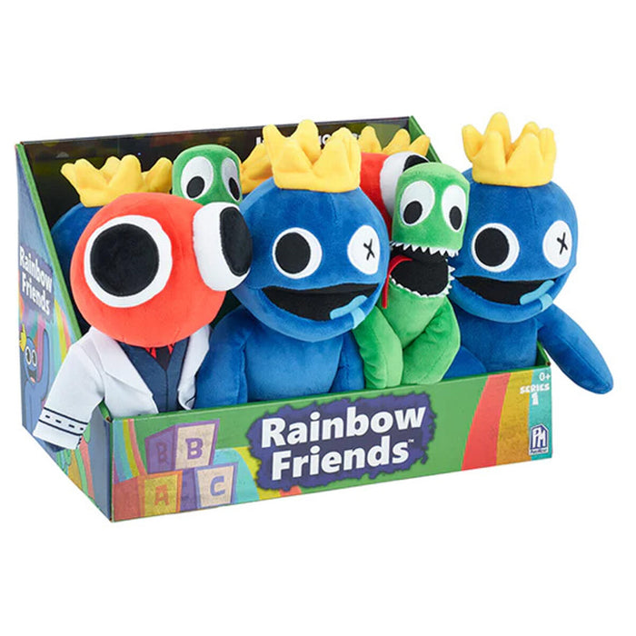 Blue Rainbow Friends Happy