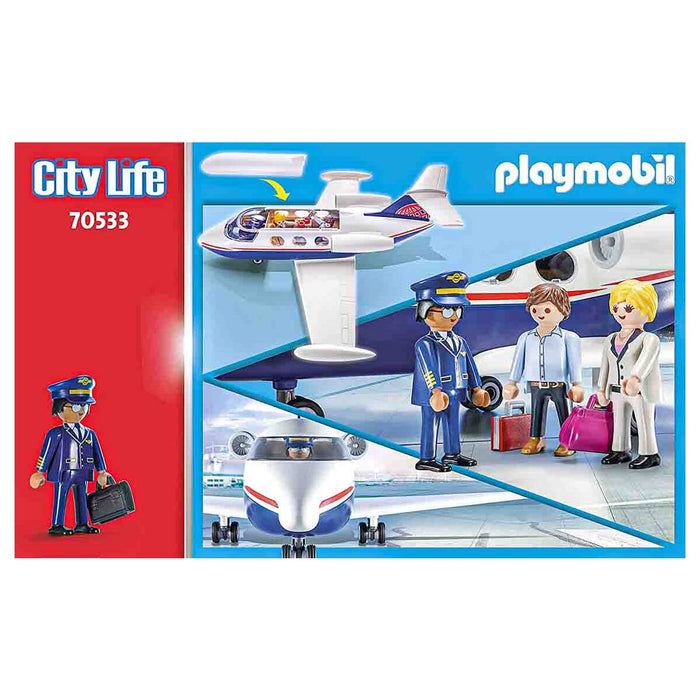Playmobil City Action Airport Plane - 70114 for sale online