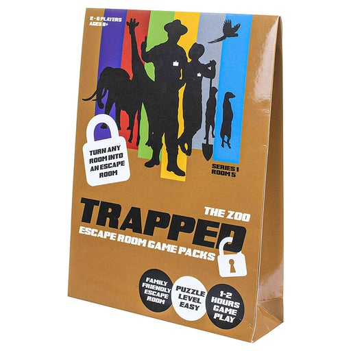 Trapped: The Zoo Escape Room Game Pack