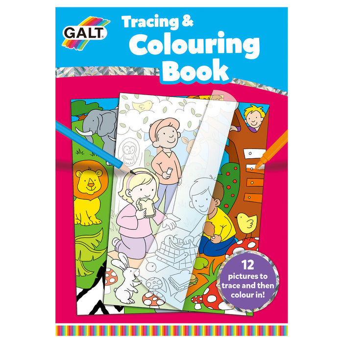 Galt Tracing & Colouring Book