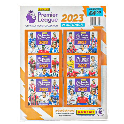 Panini Premier League 2023 Sticker Collection Multipack