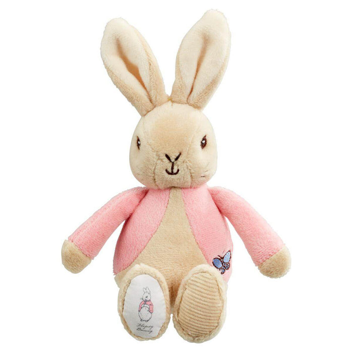Peter Rabbit Flopsy Bunny Beany Rattle Soft Toy