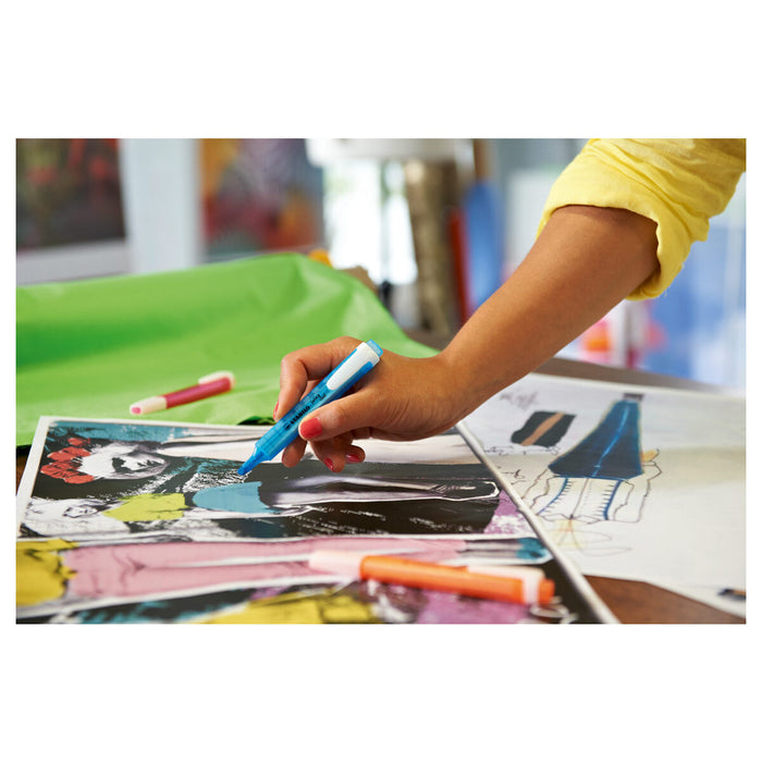 STABILO swing cool Assorted Colours Highlighter Pack of 2